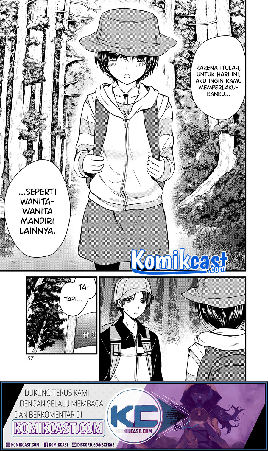 Ojou-sama no Shimobe Chapter 57 Bahasa Indonesia